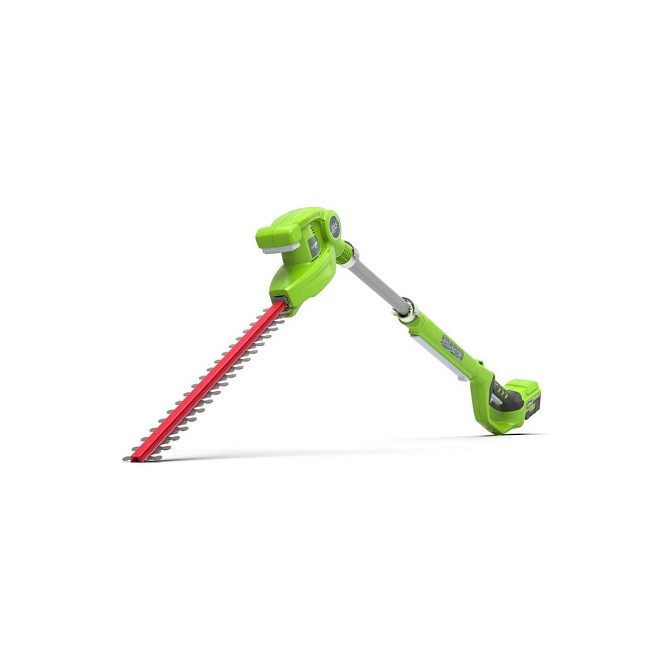 Кусторез штанговый аккумуляторный Greenworks G24PH51 24V 51 см без АКБ и ЗУ 2-021957 2300707 Almaty - photo 2