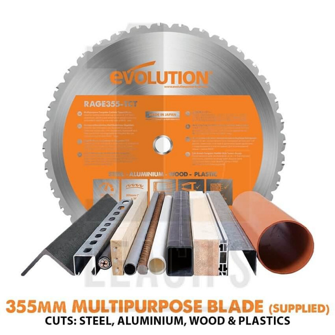 Multipurpose Dual Cutting Blade for 14" Cutter / Универсальная двойное лезвие для резака 14" Атырау - изображение 2