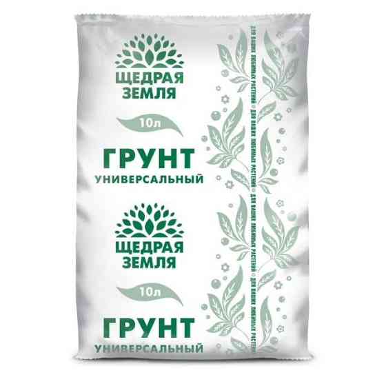 Почвогрунт универсальный Щедрая земля 60 литр Астана