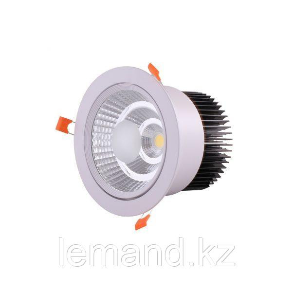 Светильник DOWNLIGHT LED 628B 40W WHITE 5000K Алматы - изображение 1