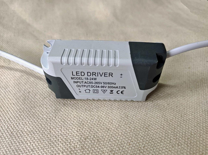LED драйвер 300mA DC54-96V 18-24W Алматы - изображение 3