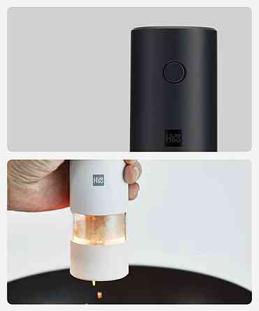 ЭЛЕКТРИЧЕСКАЯ МЕЛЬНИЦА ДЛЯ СОЛИ И ПЕРЦА XIAOMI HUOHOU ELECTRIC GRINDER (черная/белая) Нур-Султан