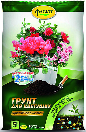 Почвогрунт Фаско для цветущих Специализированный 5л Astana - photo 1