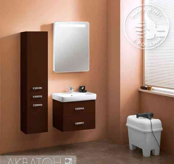 Тумба Акватон Америна 60 темно-коричневая 1A135401AM430 Алматы
