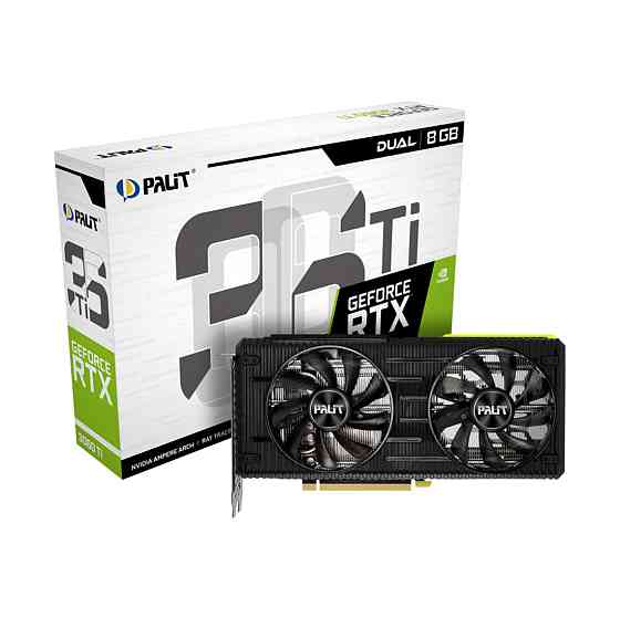 Palit NVIDIA GeForce RTX 3060 Ti Dual 8192 Mb Алматы