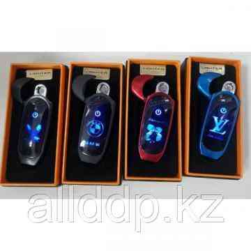 Зажигалка с USB-разъёмом с изображением, красный Almaty