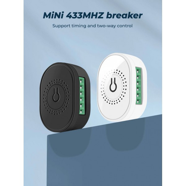 Умный мини радио выключатель, SmartRUL, Tapo HFY8-TM402, 16А, 433MГц Алматы - изображение 2