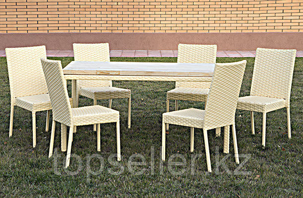 Обеденный плетёный стол "Оптима 3" Astana - photo 2