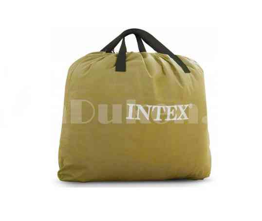 Надувной матрас с сумкой для транспортировки Intex 64142 (137х191х25 см) Almaty