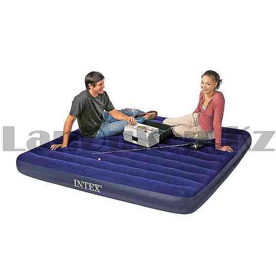 Надувной матрас двуспальный Intex (183*203*25 см) 64755 Almaty