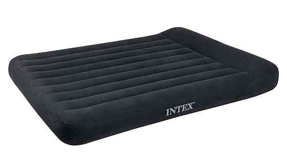 Надувной матрас двуспальный с подушкой Intex 152*203*23 см 66769 Almaty