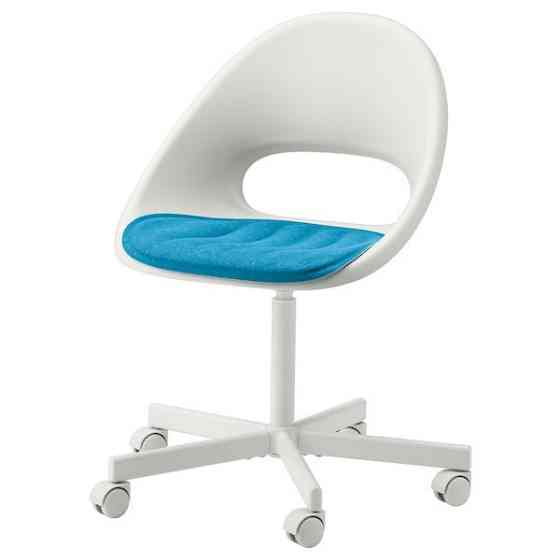 Подушка на сиденье ПЮНТЕН синий 41x43 см ИКЕА, IKEA Astana