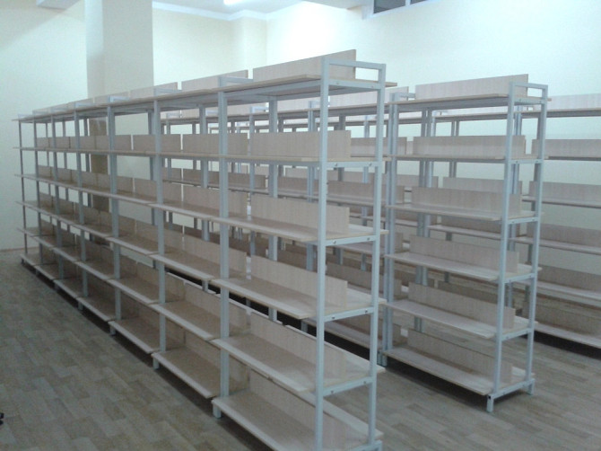 Стеллаж двусторонний библиотечный Qaskeleng - photo 3