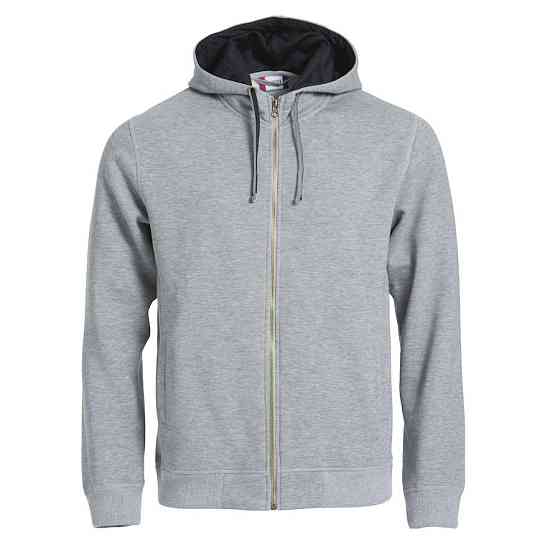 Толстовка мужская CLASSIC HOODY FULL ZIP 300, Серый, S, 8021044.95 S Костанай
