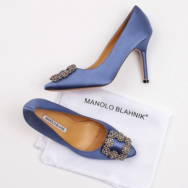 Туфли Manolo Blahnik Hangisi Розовый Almaty - photo 2