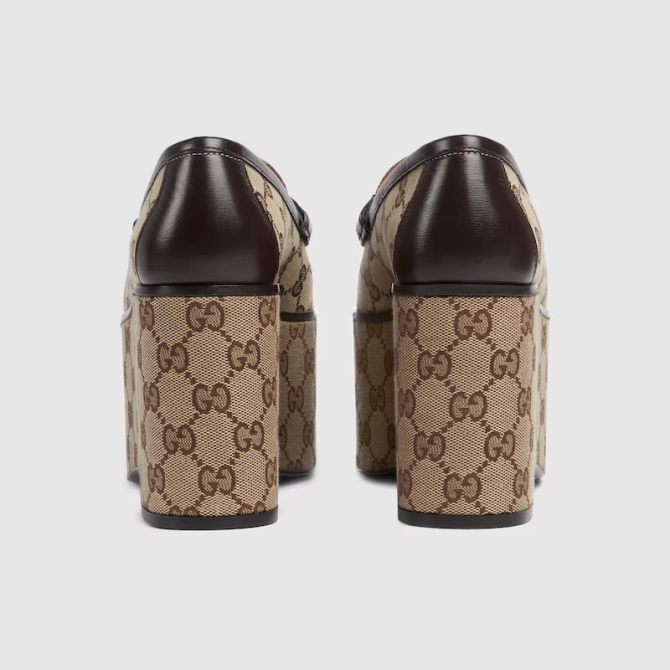 Женские лоферы Gucci Horsebit на платформе Алматы - изображение 2
