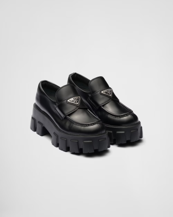 Лоферы Prada из матовой кожи Алматы - изображение 1