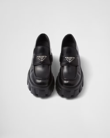 Лоферы Prada из матовой кожи Алматы - изображение 2