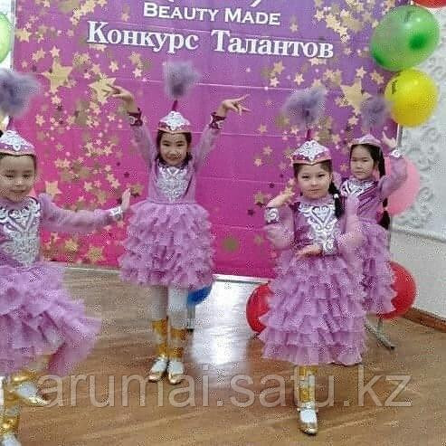 Платье национальное для девочки с головным убором Almaty - photo 1