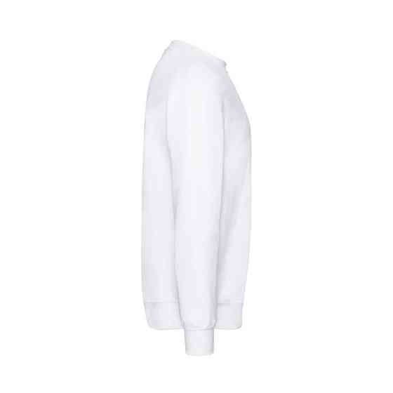 Свитшот с начесом CLASSIC SET-IN SWEAT 260, Белый, 4XL, 622020.30 4XL Kostanay