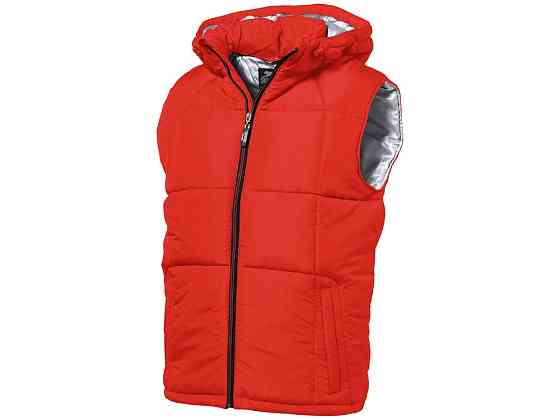 Жилет мужской, Slazenger, красный/белый Almaty