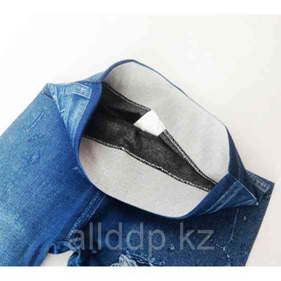 Леджинсы - Слим джеггинсы (Slim Jeggings), черные, L-XL Almaty