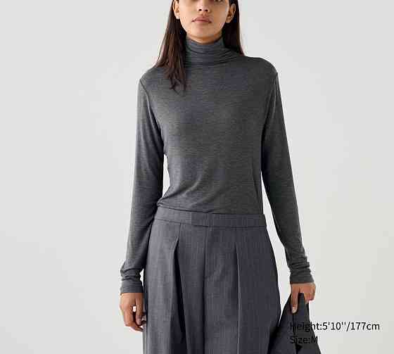 Uniqlo HeatTech женское термобелье водолазка Astana