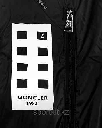 Мужская куртка Monclear 4013, черная Алматы