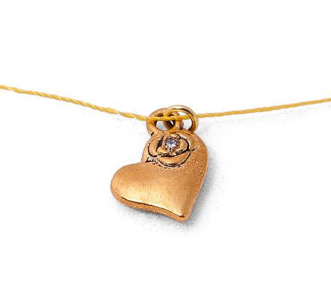Кулон на исполнение желания с искусственным бриллиантом MOISSANITE Store Almaty - photo 2