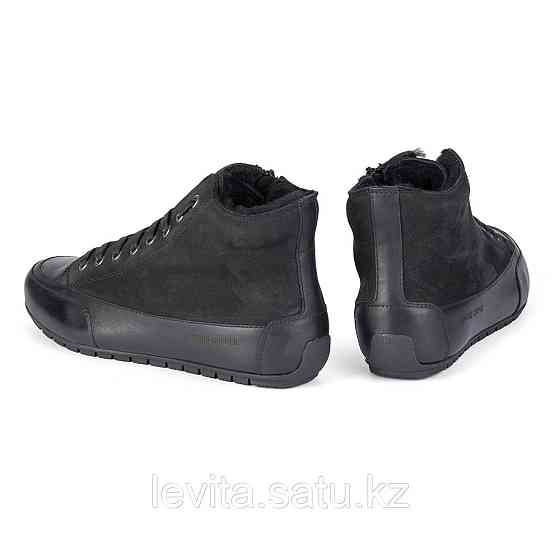 Ботинки CANDICE COOPER PLUS FUR TAMPONATO CALF/NUBUCK BLACK(36) Almaty