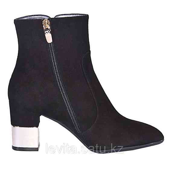 Полусапожки GIANNINI ILARI 7063 CAMOSCIO NERO Almaty