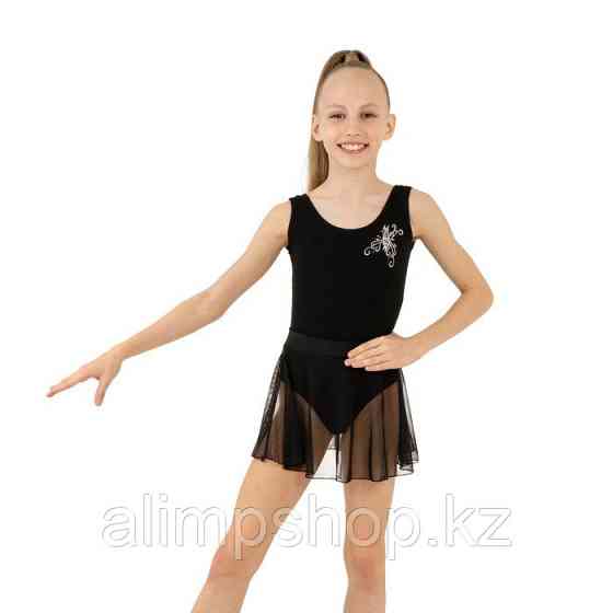 Юбка гимнастическая Grace Dance, на поясе, р. 28, цвет чёрный 4 шт, 30, 110, 104 Almaty