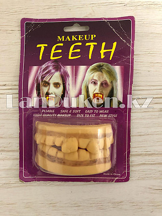 Накладные зубы ведьмы на Хэллоуин Makeup teeth Almaty - photo 4