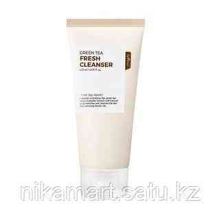 Гель для умывания освежающий на основе зеленого чая Isntree Green Tea Fresh Cleanser Almaty