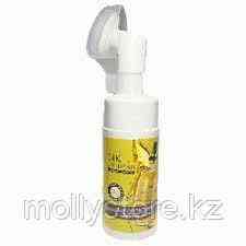 Million Pauline Очищающая пенка с щеточкой 22K Goldzan Amino Acid Cleansing Mousse 150 мл Almaty