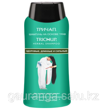 Шампунь для волос Здоровые Длинные Сильные Тричап / Trichup Shampoo - Healthy, Long & Strong 400 мл Almaty - photo 1