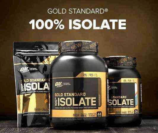 Протеин 100% Isolate Gold Standard, 44 порции, Optimum Nutrition Rich vanilla Нур-Султан