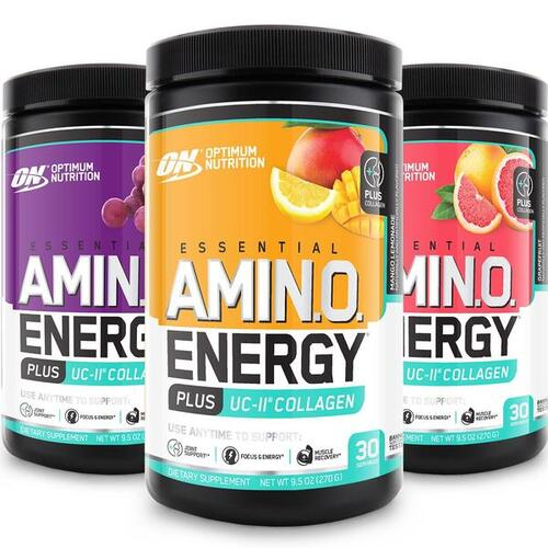 Аминокислоты Amino Energy + UC-II COLLAGEN, 270 g, Optimum Nutrition Fruit fiesta Нур-Султан