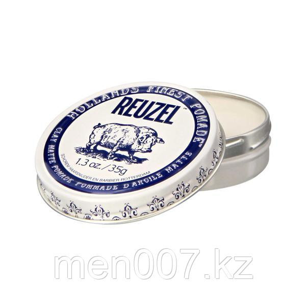 Reuzel Clay Matte Pomade 35 г. (помада для укладки волос) Алматы - изображение 1