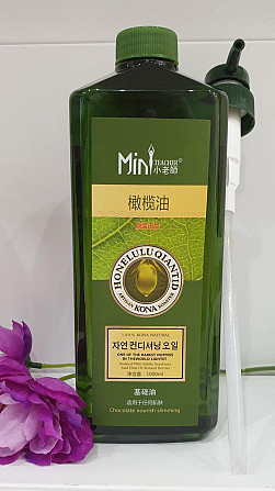 Оливковое массажное масло Min TEACHER с дозатором 1000ml. Нур-Султан - изображение 1