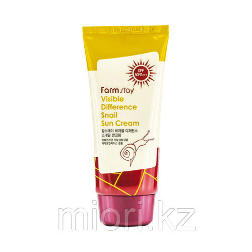 Visible Difference Snail Sun Cream SPF50 PA++++ [Farmstay] Almaty - photo 1