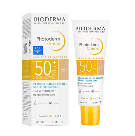 Bioderma Photoderm Creme SPF 50+ Claire 40 ml Алматы - изображение 1