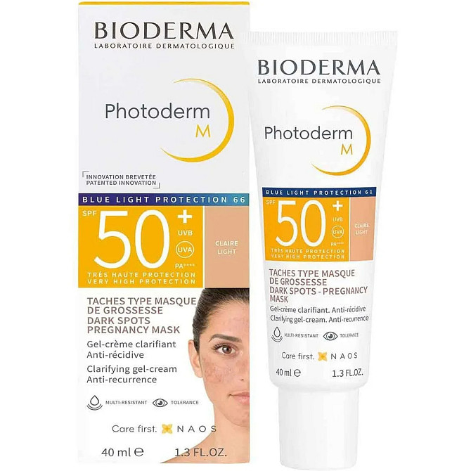 Bioderma Photoderm M SPF 50+ Light 40 ml Алматы - изображение 1