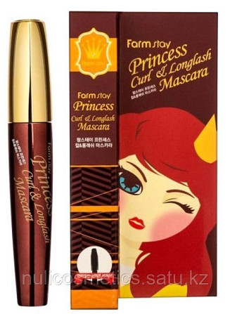 Princess Curl & Longlash Mascara [FarmStay] тушь Шымкент - изображение 2