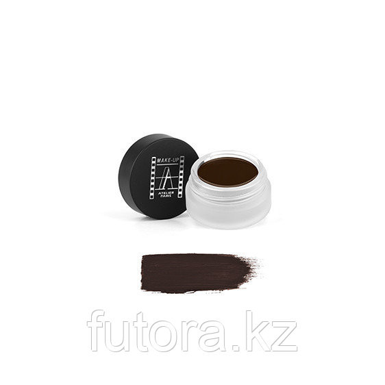 Помадка для бровей "Make Up Atelier - Shadoow & Brow Paint - Dark Brown" Almaty - photo 1