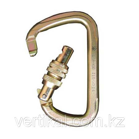 Ver 0225 Карабин стальной "люкс" с муфтой (Keylock) ф.Vertical. Astana - photo 1