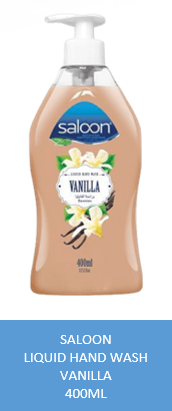 Жидкое мыло для рук Saloon: Ваниль, 400 мл Алматы