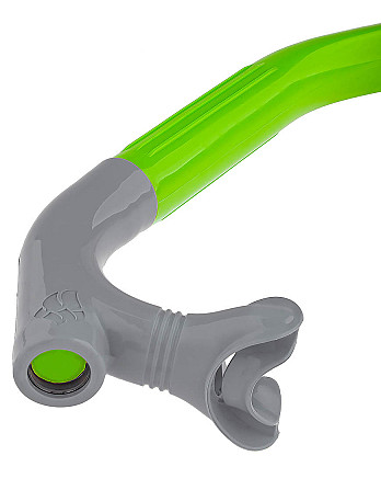 Mad Wave Трубка для плавания Swim Snorkel JR детская 5-11 лет зеленая Astana - photo 4