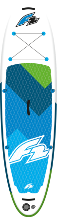 SUP-БОРД F2 FREE Green 11.6 Алматы