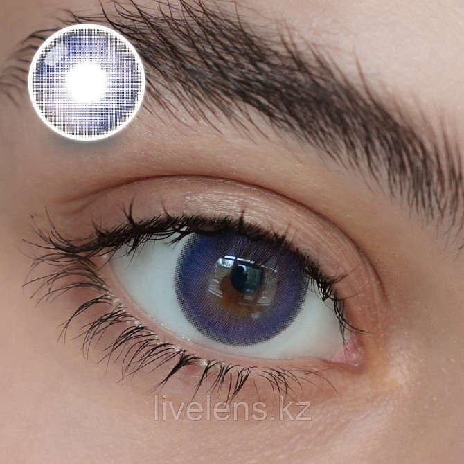 Линзы цветные Maxcon Euphoria Violet Almaty - photo 1